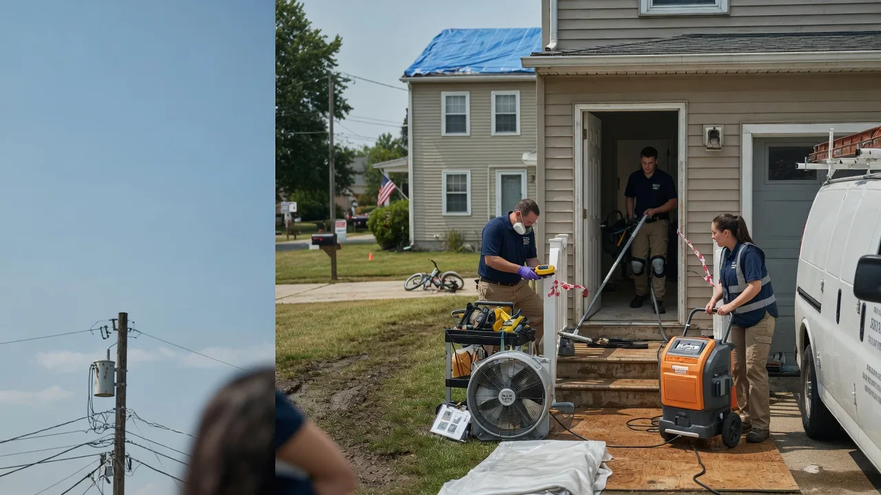 Water Damage Repair in Mullin, TX near me